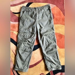 Nike Unisex Fleece-Lined Ski/Cargo Pant, Forest Green, Size M